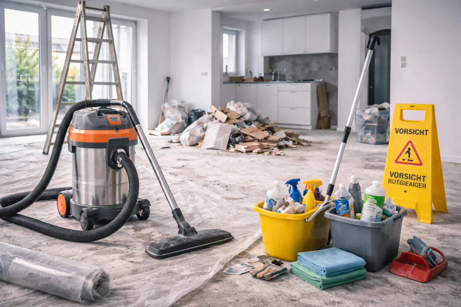 Baureinigung nach Renovierung: Warum professionelle Reinigung unverzichtbar ist