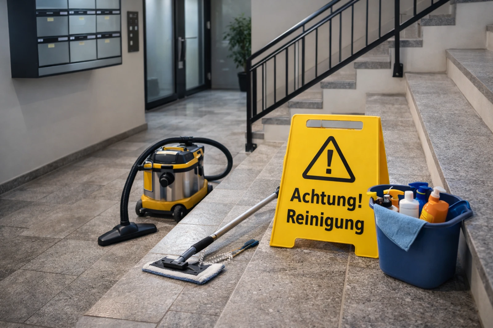 Treppenhausreinigung: Warum saubere Treppenhäuser so wichtig sind