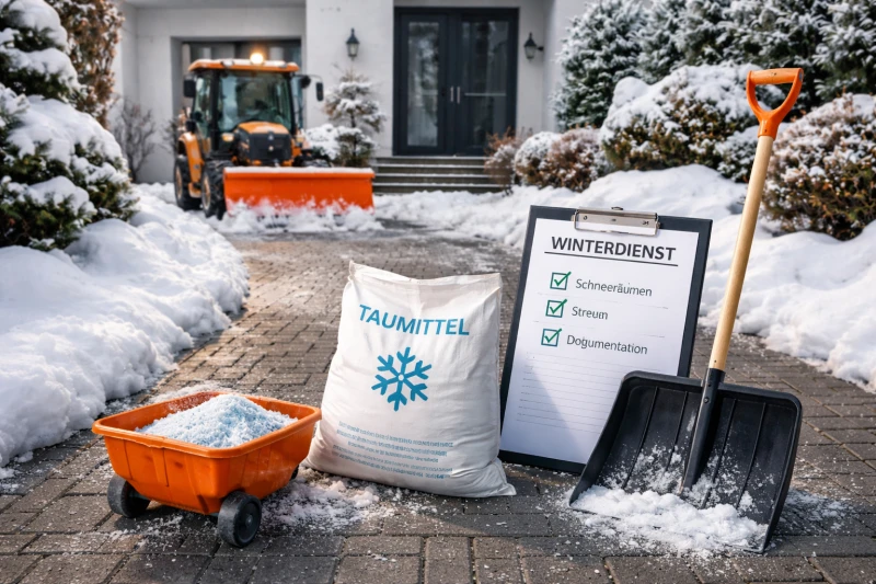 Winterdienst in Ulm: Schneeräumung und Streupflicht richtig organisieren